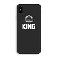 King zwart: iPhone XS Max Biologisch afbreekbaar hoesje