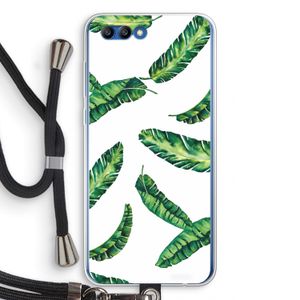 Lange bladeren: Honor 10 Transparant Hoesje met koord