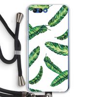 Lange bladeren: Honor 10 Transparant Hoesje met koord