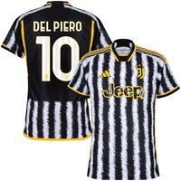 Juventus Authentic Heat.RDY Shirt Thuis 2023-2024 + Del Piero 10