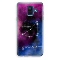 Sterrenbeeld - Donker: Samsung Galaxy A6 (2018) Transparant Hoesje