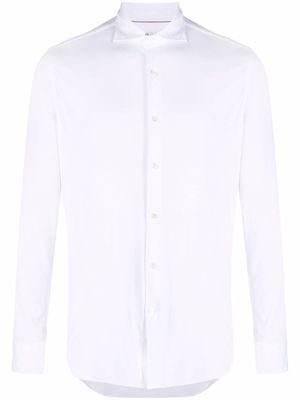 Loro Piana chemise à boutonnière - Blanc