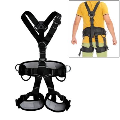 XINDA XD-6503 Outdoor Rotsklimmen Polyester Zeer sterke draad Downhill veiligheidsgordel voor het hele lichaam