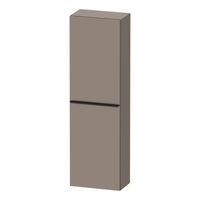 Hoge Kast Duravit D-Neo Kolomkast Wand 132 cm Linksdraaiend Mat Basalt - thumbnail