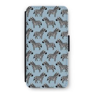 Zebra: iPhone 12 Flip Hoesje