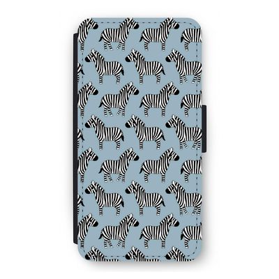 Zebra: iPhone 12 Flip Hoesje
