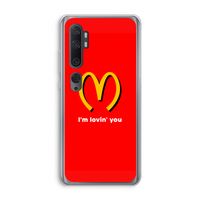 I'm lovin' you: Xiaomi Mi Note 10 Transparant Hoesje