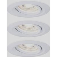 Paulmann 94293 EBL Nova mini Coin LED-inbouwlamp Set van 3 stuks LED 4 W Wit