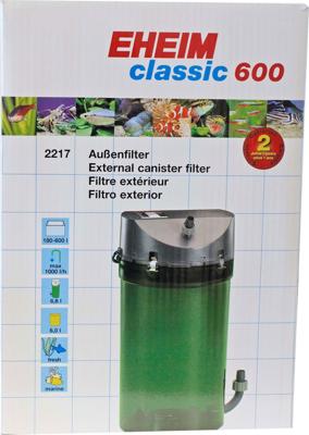 Eheim filter Classic 600 zonder filtermassa - Gebr de boon