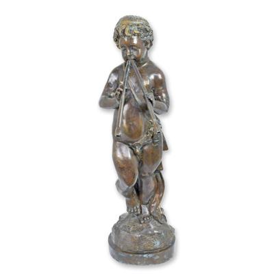 A BOY WITH AULOS FOUNTAIN