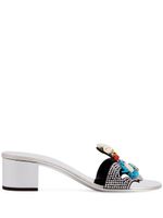Giuseppe Zanotti sandales Turchesite 40 mm - Noir