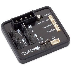 QUADRO Fancontroller voor PWM-fans Fancontroller