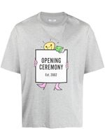 Opening Ceremony t-shirt à logo imprimé - Gris