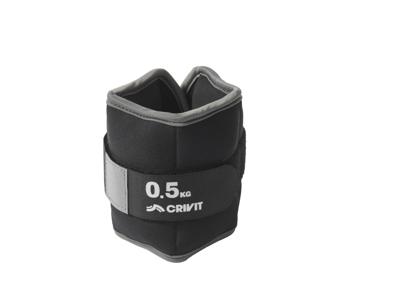 CRIVIT Fitnessartikelen (Enkelgewichten 0,5kg set van 2)