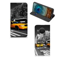 Nokia X20 | X10 | Book Cover | New York Taxi
