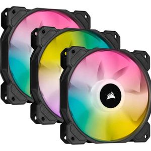 iCUE SP120 RGB ELITE Performance + Lighting Node CORE Case fan