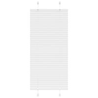 VidaXL Plissé rolgordijn 60x100 cm stofbreedte 59,4 cm polyester wit