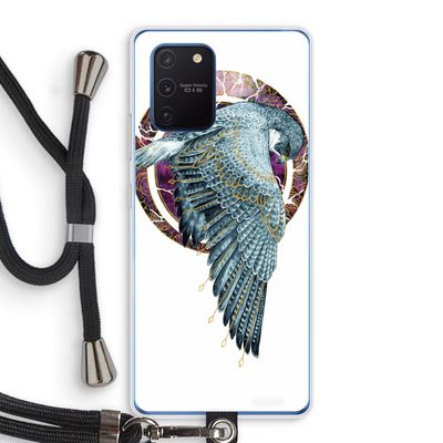 Golden Falcon: Samsung Galaxy Note 10 Lite Transparant Hoesje met koord