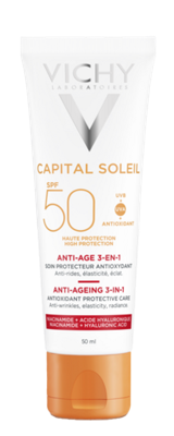 Vichy Capital Soleil 3-in-1 Anti Aging SPF50