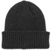 Brain Waves BW801953 POLYLANA® Rib Beanie With Cuff - Dark Grey Melange - One Size