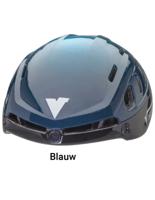 Viking Sparrow Schaats Helm Incl Vizer Blauw M (55-58 Cm)