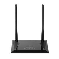 Edimax N300 draadloze router Fast Ethernet Single-band (2.4 GHz) Zwart