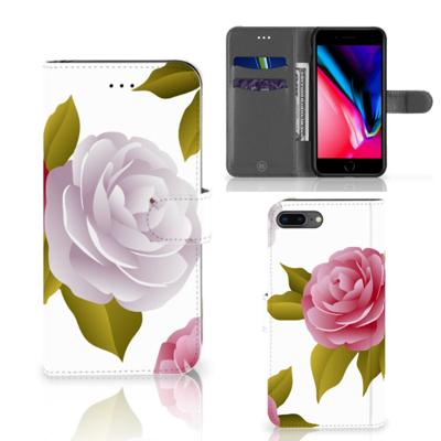 Apple iPhone 7 Plus | 8 Plus Hoesje Roses Apple iPhone 7 Plus | 8 Plus Hoesje Roses