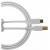 UDG U96001WH USB 2.0 USB-C - USB-B 1.5 meter wit