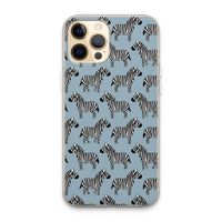 Zebra: iPhone 13 Pro Max Transparant Hoesje