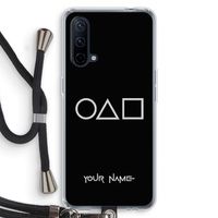 Squid Game: OnePlus Nord CE 5G Transparant Hoesje met koord