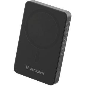 Verbatim Charge 'n' Go Essentials Magnetische draadloze powerbank 10000 mAh zwart