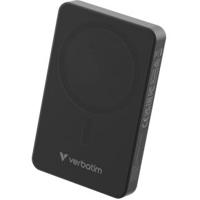 Verbatim Charge 'n' Go Essentials Magnetische draadloze powerbank 10000 mAh zwart