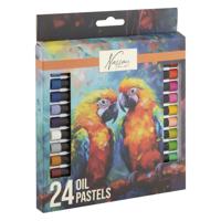 Creative Craft Group Oliepastelverf, set van 24 Creative Craft Group Oliepastelverf, set van 24