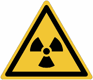 Radioactieve stoffen - 100 mm breed