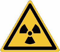 Radioactieve stoffen - 200 mm breed