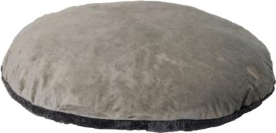 Ligkussen met rits antraciet/grijs 102 cm - Gebr de boon