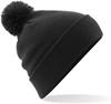 Beechfield CB426 Original Pom Pom Beanie - Black - One Size