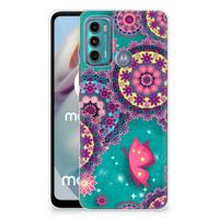 Motorola Moto G60 | Hoesje maken | Cirkels en Vlinders