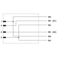 Phoenix Contact 1694473 Sensor/actuator connector, geassembleerd Aantal polen: 3 10.00 m 1 stuk(s) - thumbnail