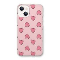 Ondersteboven verliefd: iPhone 13 mini Transparant Hoesje