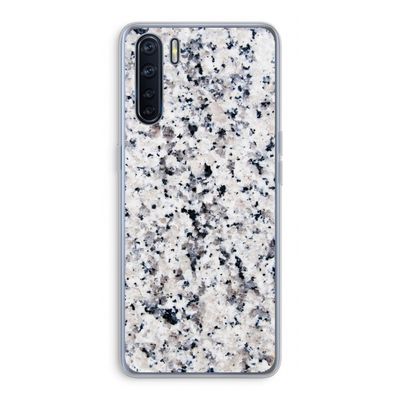 Gespikkelde marmer: Oppo A91 Transparant Hoesje