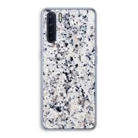 Gespikkelde marmer: Oppo A91 Transparant Hoesje