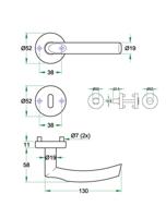 Krukgarn ILSA rvs mat SL
