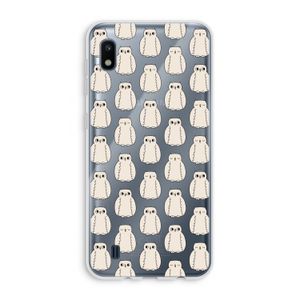 Uilen: Samsung Galaxy A10 Transparant Hoesje