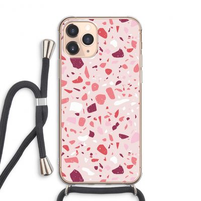 Terrazzo N°15: iPhone 11 Pro Max Transparant Hoesje met koord
