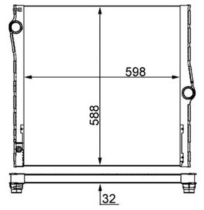 Radiateur CR1050000S
