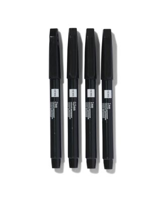 HEMA Markers Permanent 05-1-2mm - 4 Stuks