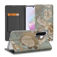 Smart Cover voor Samsung Galaxy A56 | A36 Vintage Bird Flowers