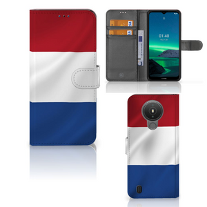 Nokia 1.4 Bookstyle Case Nederlandse Vlag