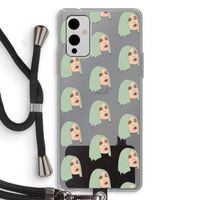 King Kylie: OnePlus 9 Transparant Hoesje met koord